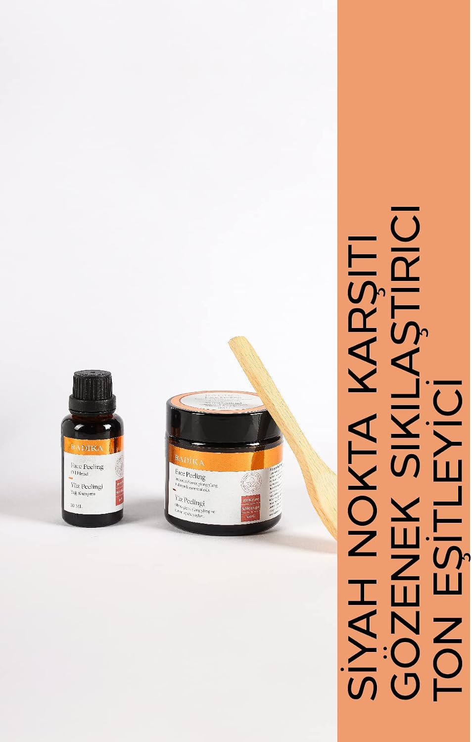 Radika Aromaterapi YÜZ PEELINGİ - ANTIAGING FACE PEELING | HYALURONIC ACID- NIACINAMIDE A-E -C VİTAMİNLERİ