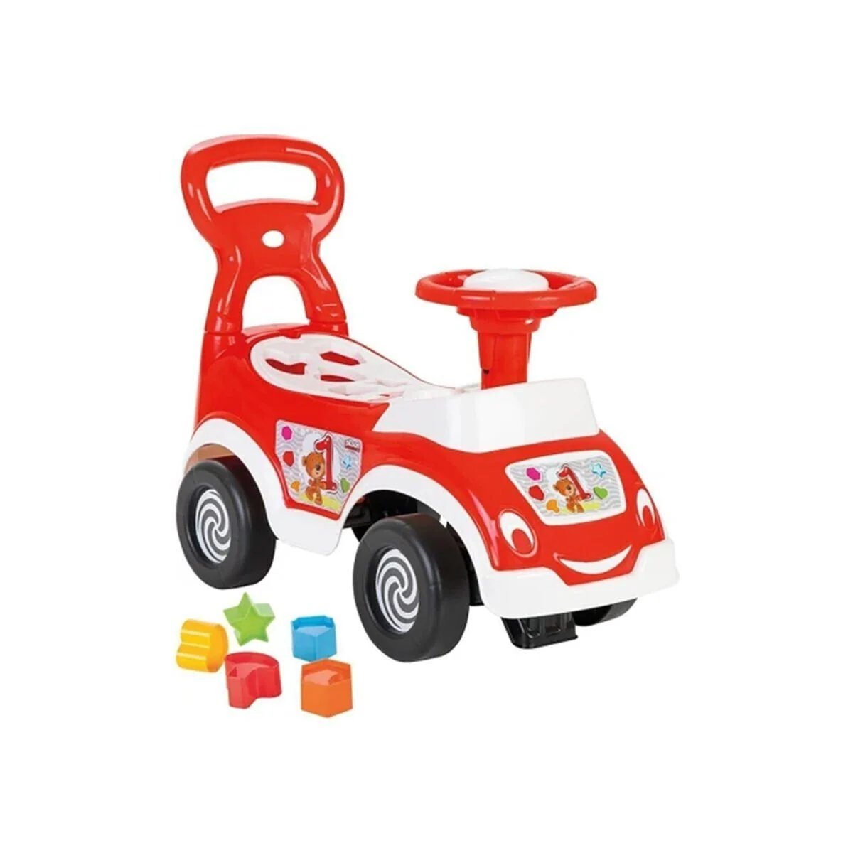 07 828K Smart Baby Rıde On Car (kırmızı)