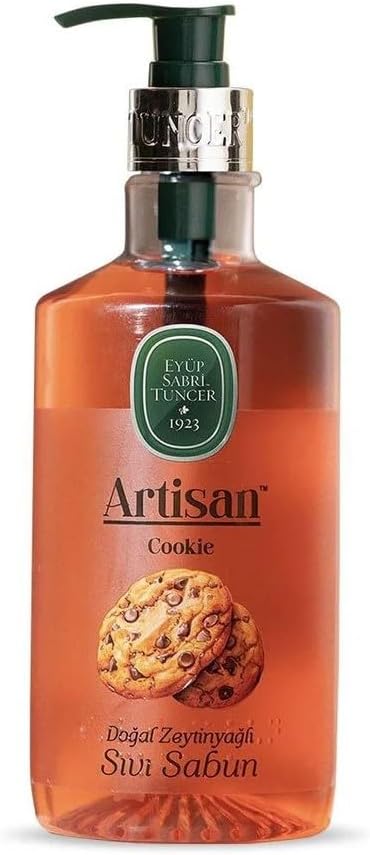 Eyüp Sabri Tuncer Artisan Doğal Zeytinyağlı Sıvı Sabun-Cookie 600 ml