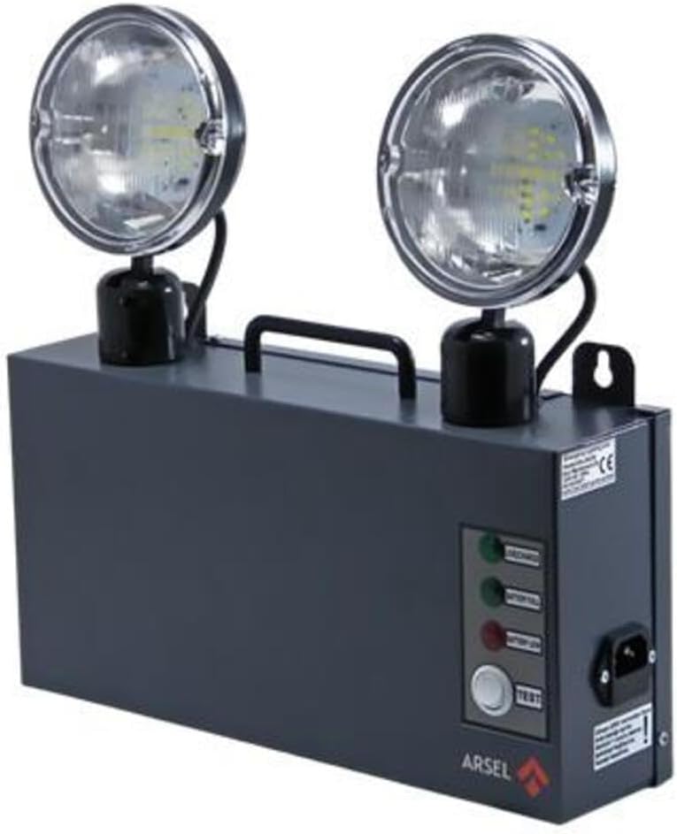 Versalite Led A121-2263 LiFePO4 Acil Aydınlatma Armatürü Kesintide 180 Dak. Yanan 2X1000 Lümen