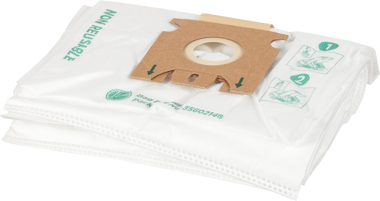 H82 Elektrikli Süpürge Torbaları, Orijinal, Mikrofiber, Saf EPA, Koku Önleyici, Power Capsule Çekilir Elektrikli Süpürge ile Uyumlu, 4 Adet