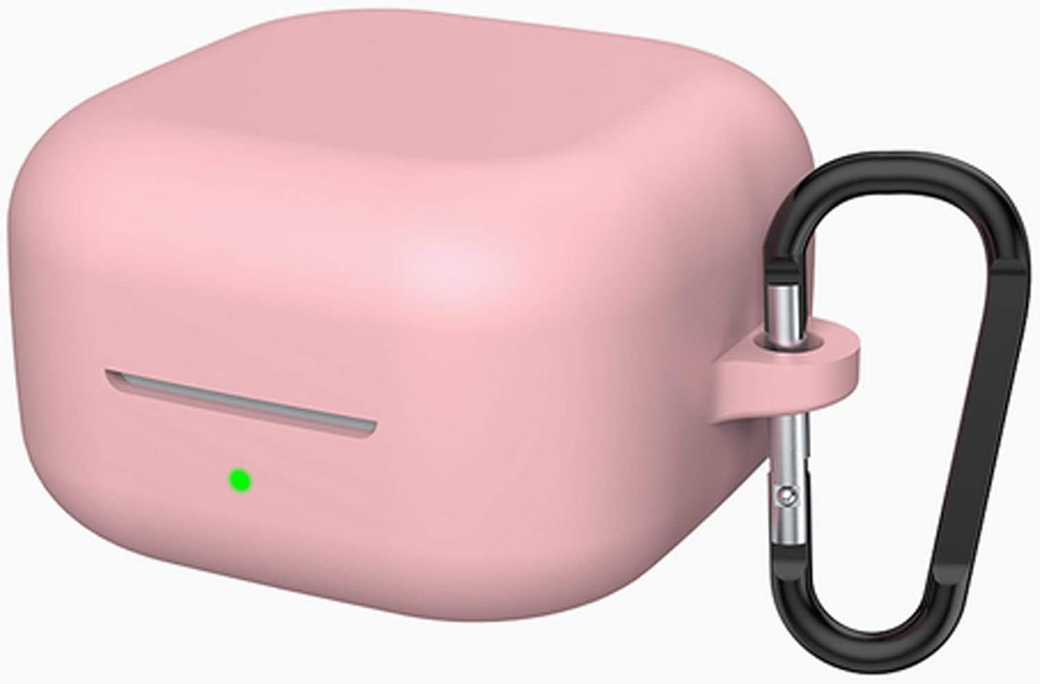 Samsung Galaxy Buds 4 ile Uyumlu/Buds 4 Pro için True Wireless Earbuds SilkGuard Soft Yumuşak Pürüzsüz Silikon Kılıf, Askı Aparatı Dahil Pembe