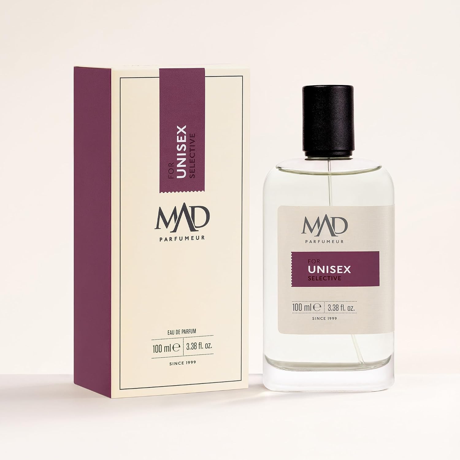 Mad Q104 Selective Eau de Parfum (EDP) 100 ml Unisex Parfüm – Yasemin,Şeftali,Vanilya ile Tatlı ve Oryantal