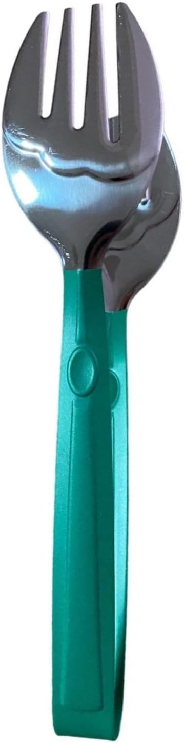 Gümüş Yeşil, Paslanmaz Çelik, Salata Maşası, BPA Free, 1 Adet