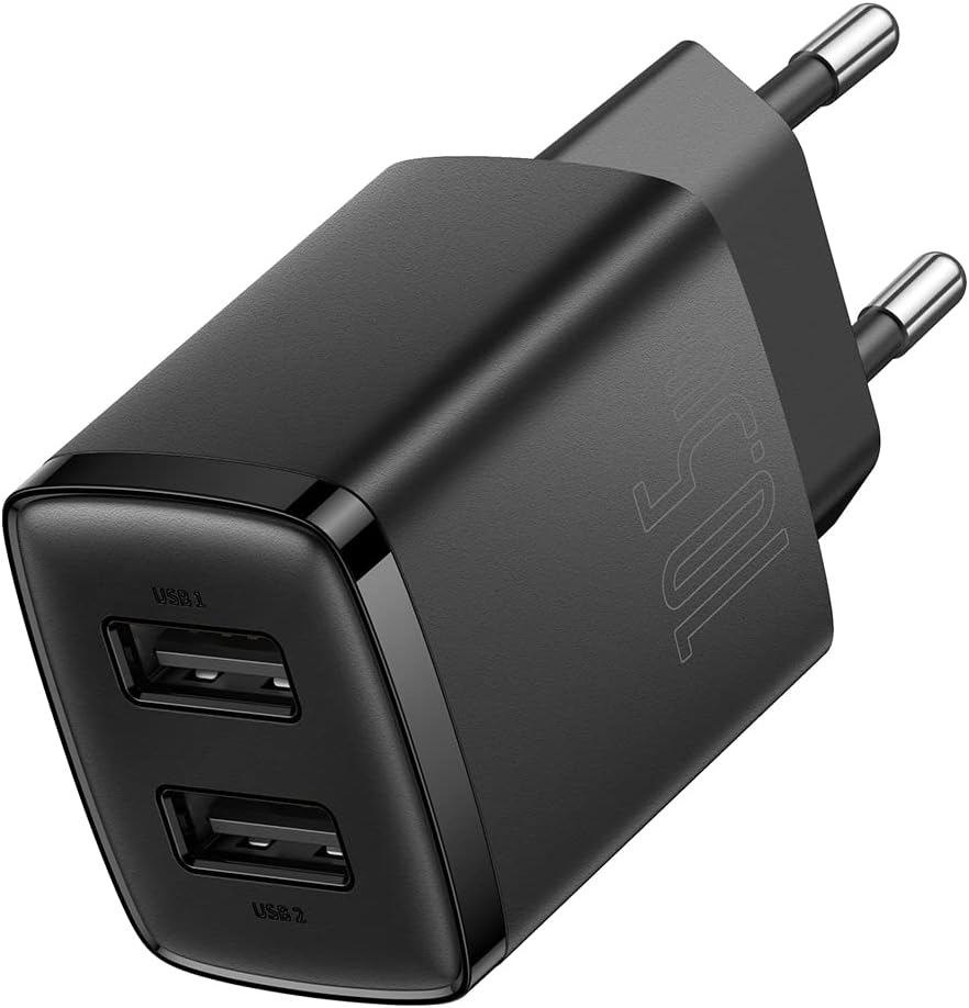 Compact 10.5W Şarj Cihazı Siyah