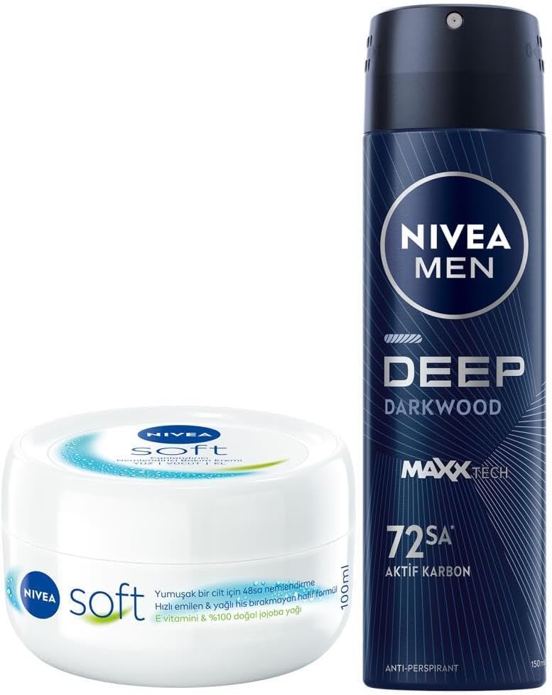 Deo Sprey Deep Erk 150Ml + Soft 100Ml