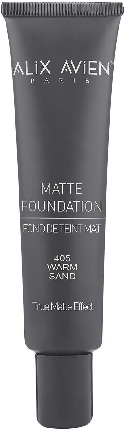 Uzun Süre Kalıcı Doğal Mat Bitişli E Vitamini Içeren Mat Fondöten - Matte Foundation 405 Warm Sand