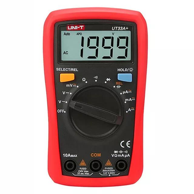 Unit UT 33A+ 600V Dijital Multimetre Ölçü Aleti