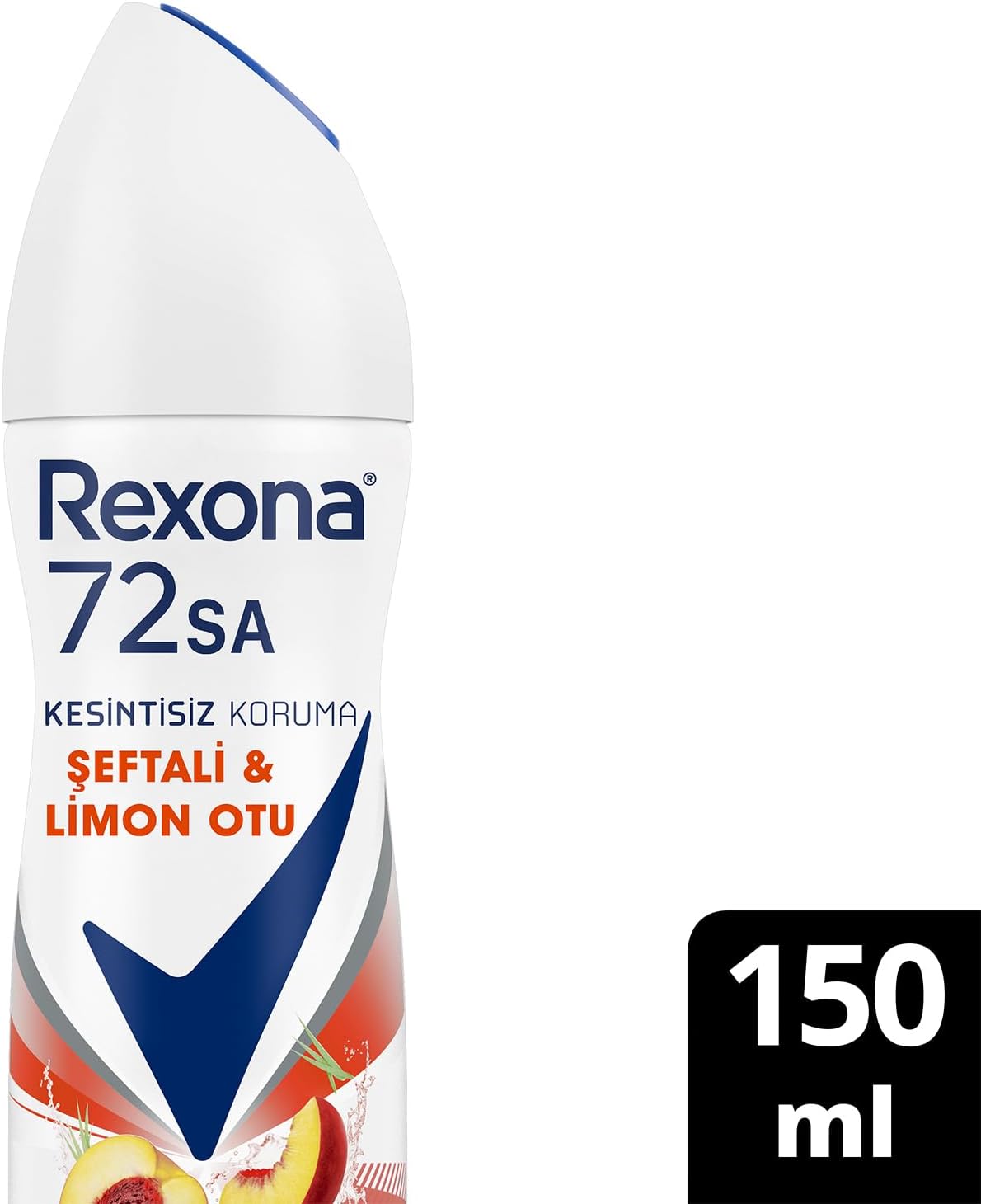 Kadın Sprey Deodorant Şeftali & Limon Otu 150 ml
