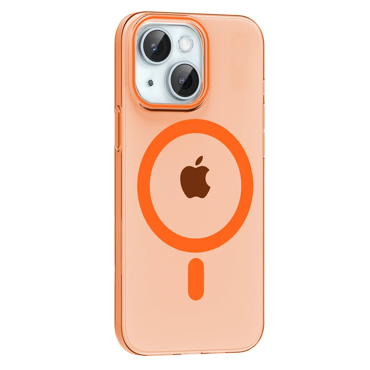 Joko Apple iPhone 14 PC Blank Magsafe Kapak - Turuncu