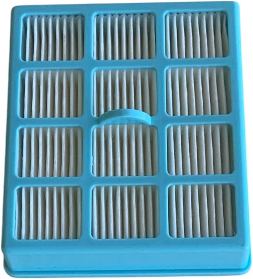 ELEKTRİKLİ SÜPÜRGE ÇIKIŞ HEPA FİLTRE - MAVİ PLASTİK - 2 ADET - PHILIPS FC8130 EASY LİFE - MODELLERİ İLE UYUMLU ÜRÜNLER AÇIKLAMADA