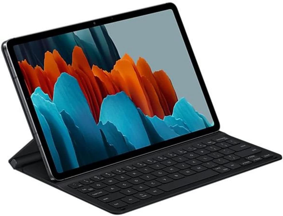 Book Cover Klavye Slim EF-DT630 Galaxy Tab S7 için, Siyah, 11 inç