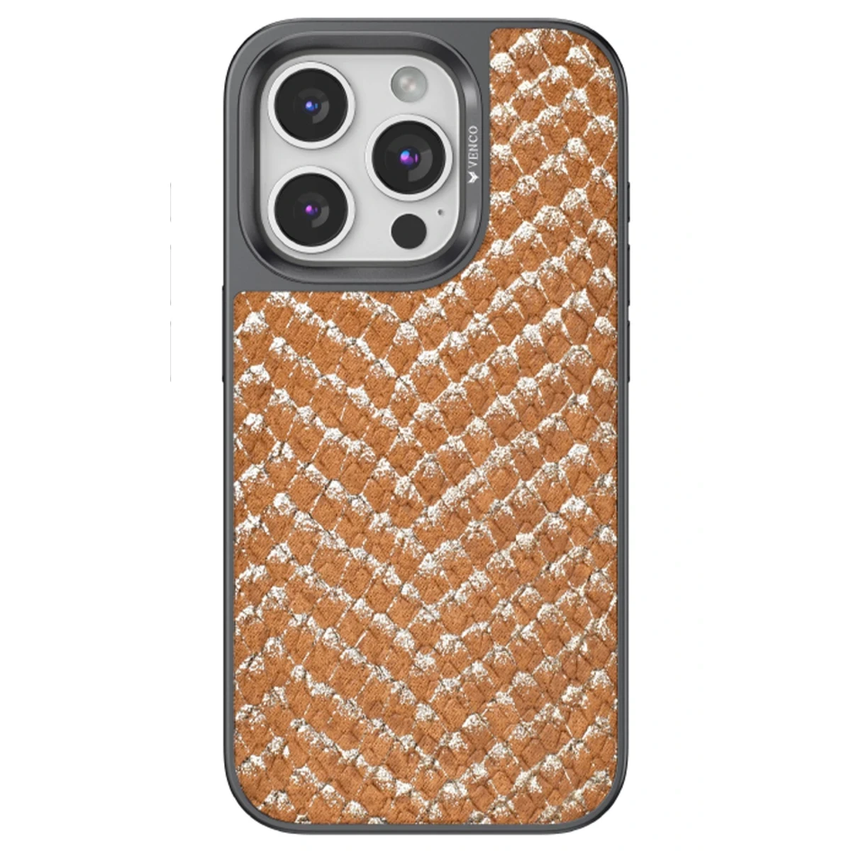 Venco Apple iPhone 14 Pro Viper Kapak - Kahverengi