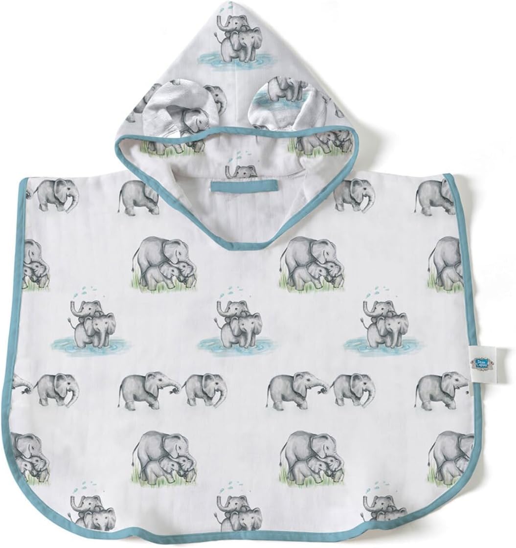 % 100 Pamuk Müslin Bebek Panço - Les Êlêphants BBKPNC-LEL-00004Y