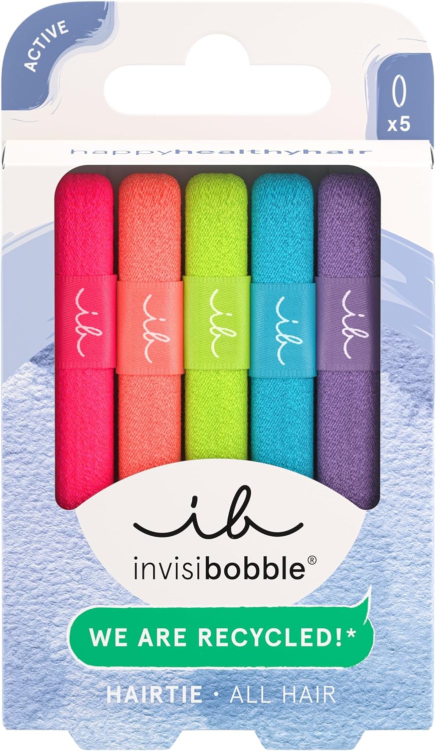 Hair Tie Neon Glow 5 Adet Saç Lastiği