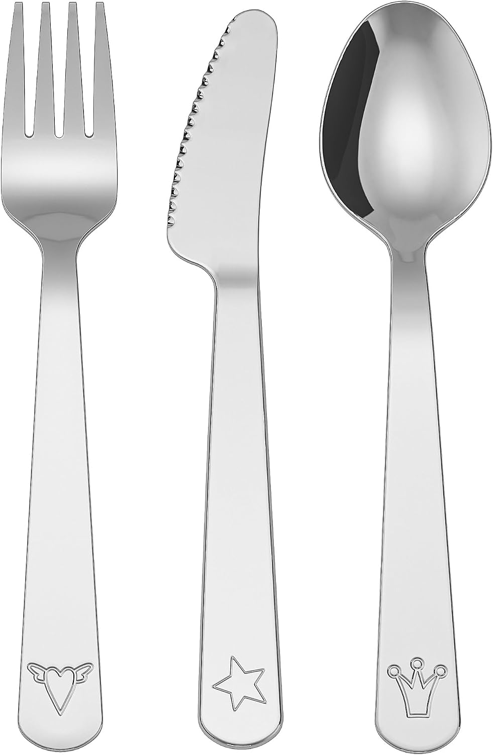 FABLER 3 parçalı çatal bıçak seti, paslanmaz çelik