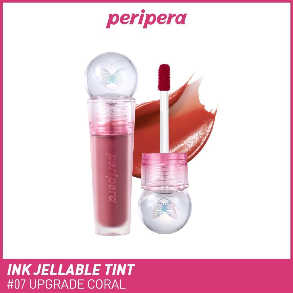 Ağırlık Hissettirmeyen, Jel Dokulu Tint Ink Jellable Tint (07 Upgrade Coral)(Palace Ver)