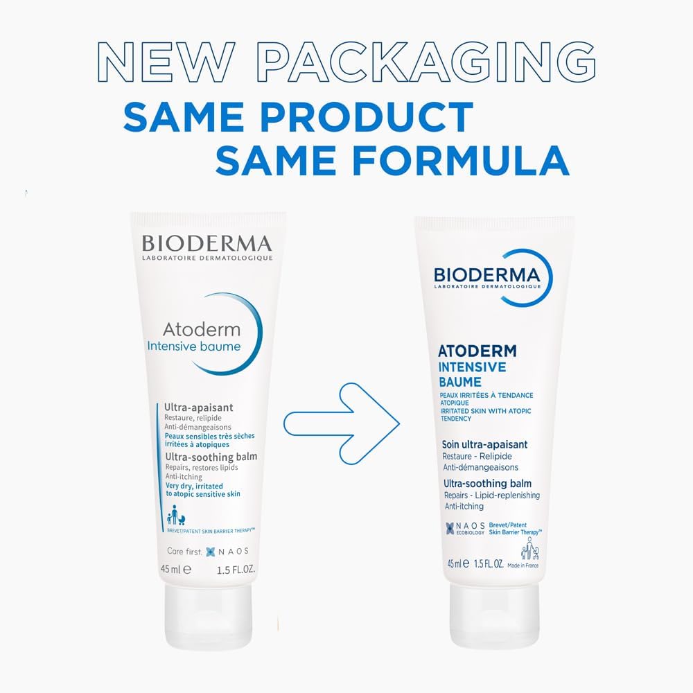 Bioderma Atoderm Intensive Balm Çok Kuru ve Atopi Eğilimli Ciltler için Nemlendirici ve Onarıcı Bakım Kremi Bebek, Çocuk ve Yetişkin Kullanımına Uygun