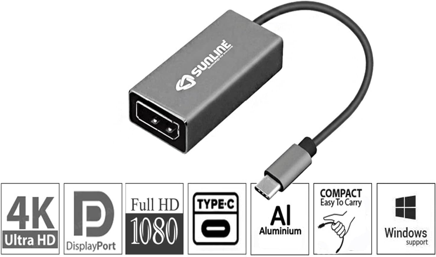 200601 Type-C Displayport Dönüştürücü