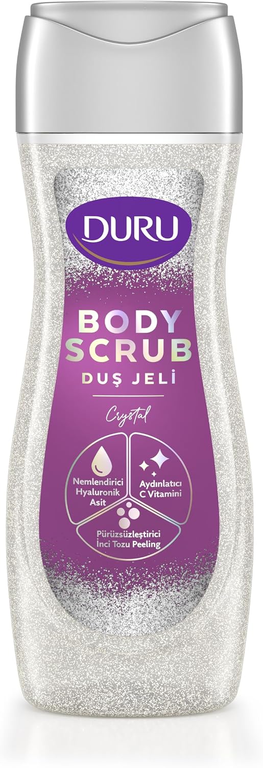 Body Scrub Duş Jeli, Crystal, 450 Mililitre