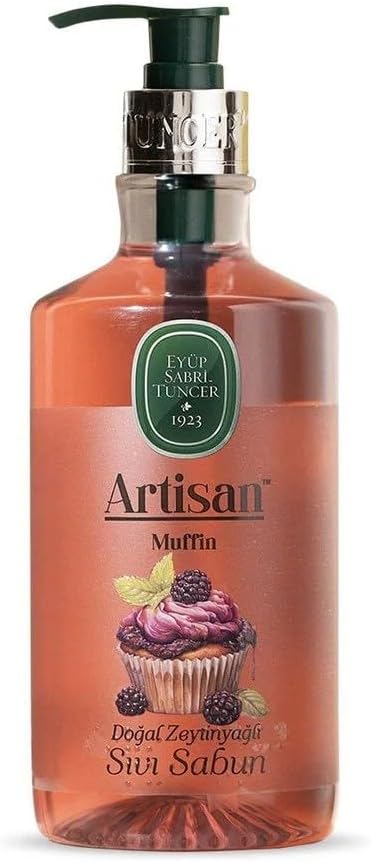 Eyüp Sabri Tuncer Artisan Doğal Zeytinyağlı Sıvı Sabun-Muffin 600 ml