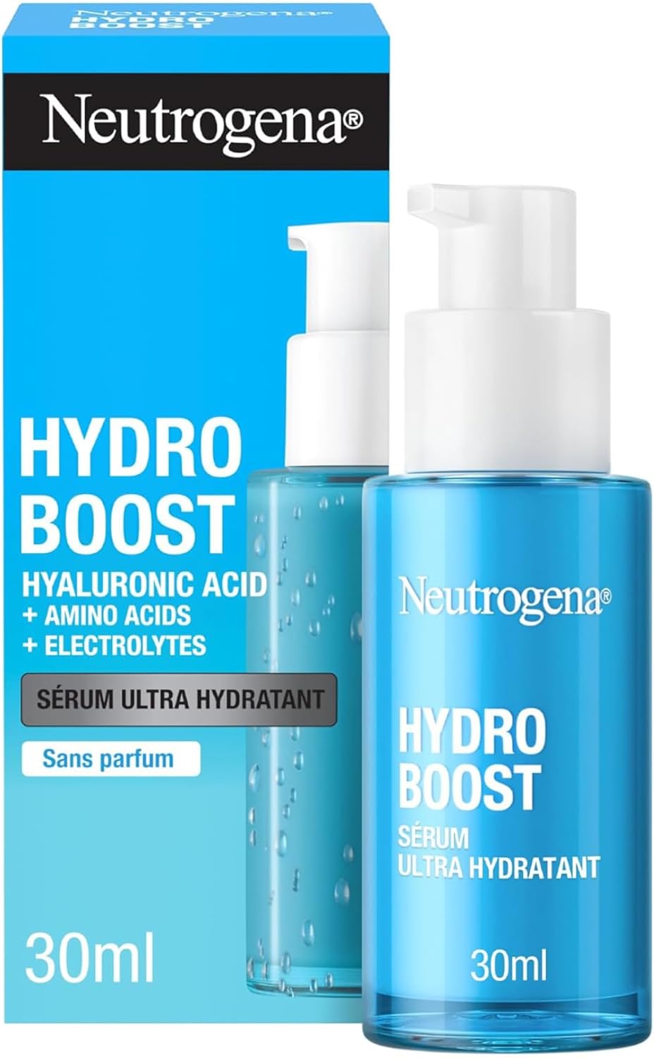 Hydro Boost Nemlendirici Yüz Serumu, Hyalüronik Asit İçeren Hafif Yapılı Cilt Bakımına Uygun Günlük Kullanım İçin Serum 30 ml