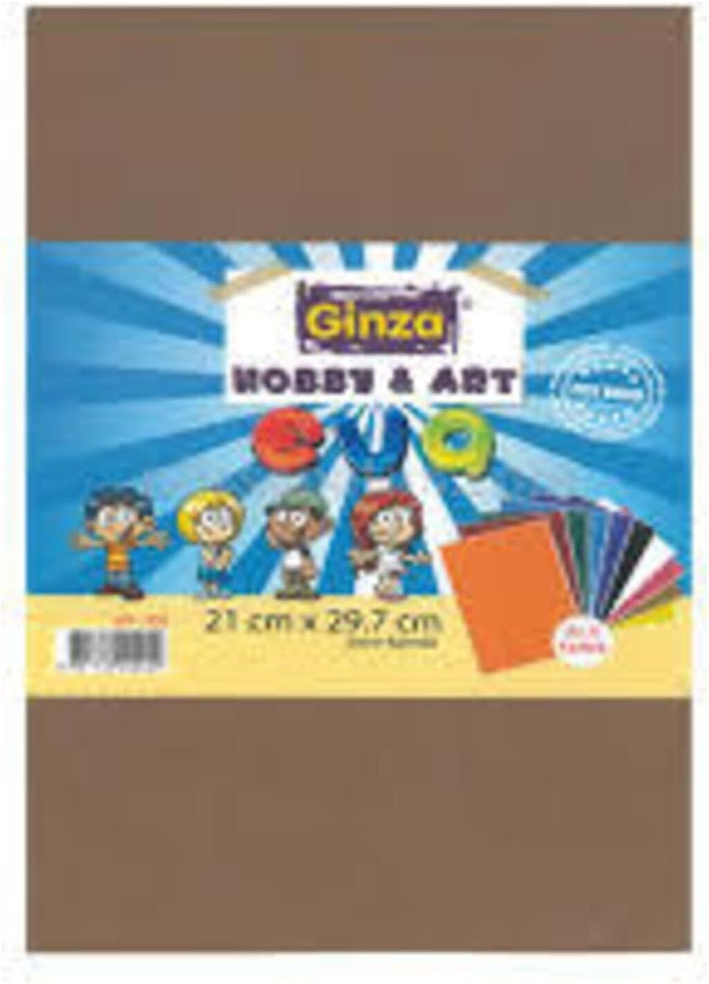 GİNZA KLASİK EVA A4 KARIŞIK 10 RENK