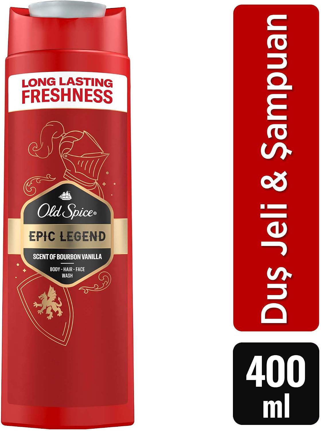 Epic Legend Erkek Duş Jeli ve Şampuan 400 Ml