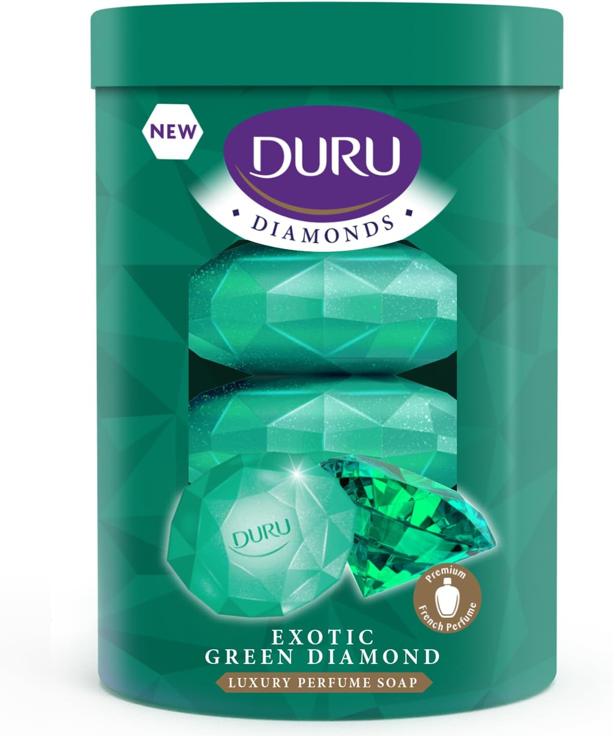 Diamonds Exotic Green Sabun 90Gramx4