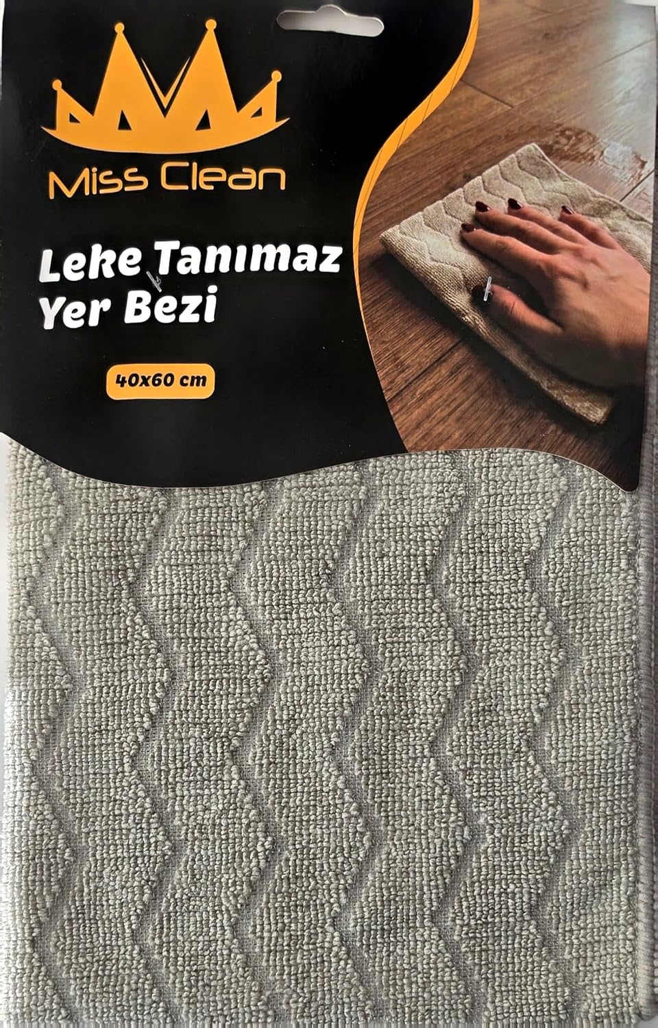 Miss Clean Mikrofiber kurulama Bezi 40*60 Cm Leke Tutmaz Koku Yapmaz 1 Adet