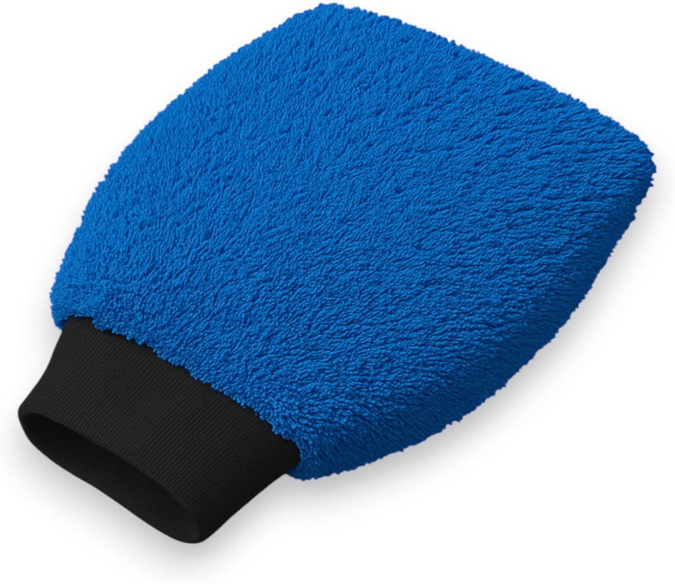 Mikrofiber Oto Araba Yıkama Kurulama Havlusu, Orta Boy Çift Katlı Araç Kurutma ve Torpido Silme Bezi (Mavi)