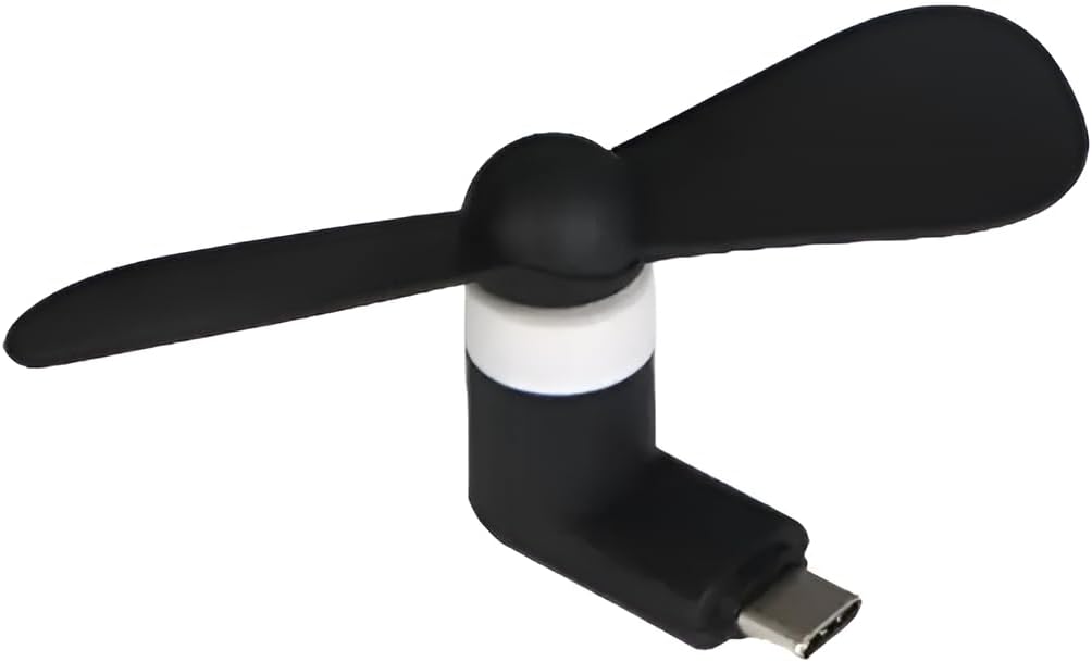 USB-C Fan Mini Soğutucu Type-C Telefon Tablet Powerbank için Pervane USB Vantilatör