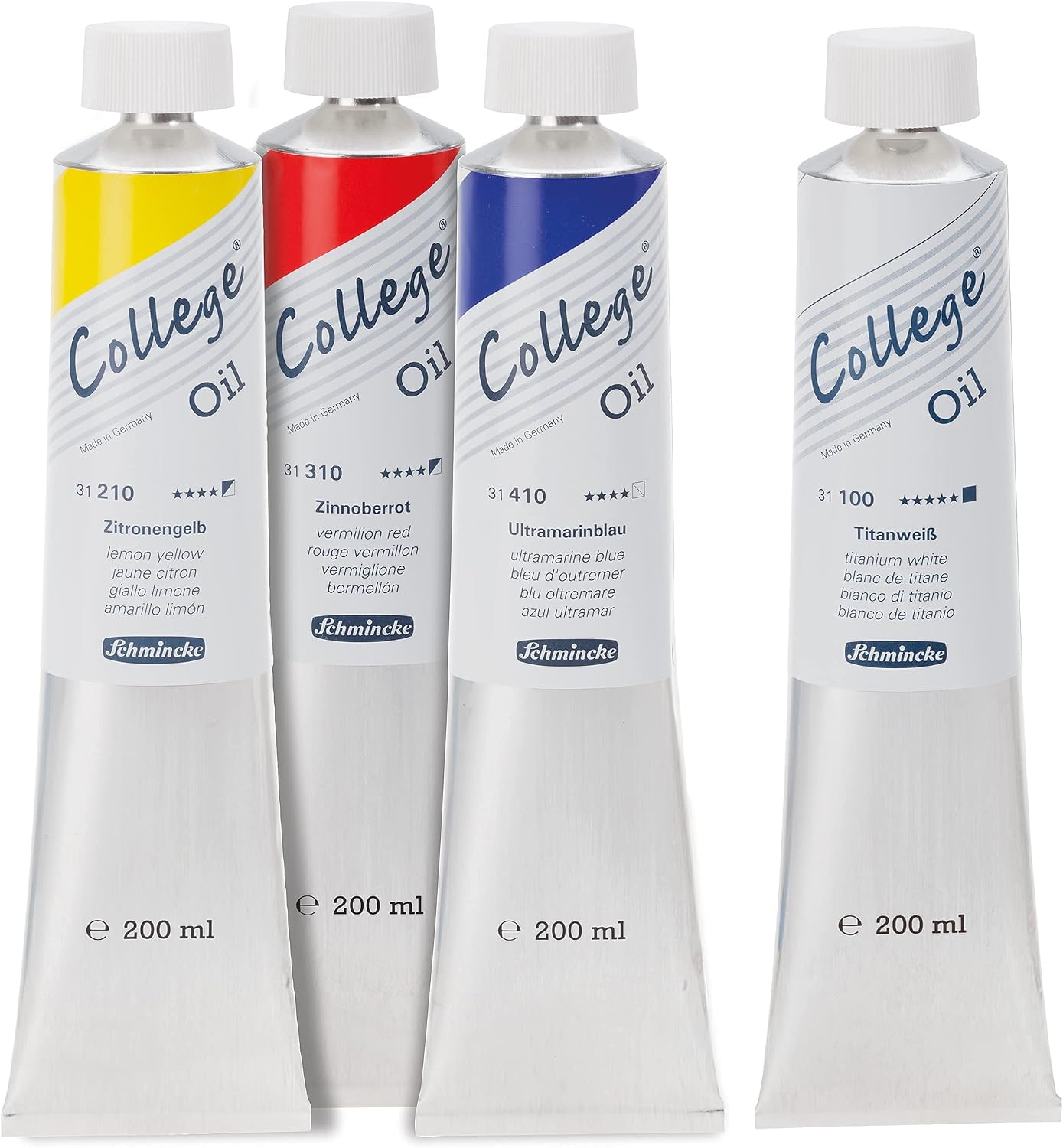 College Yağlı Boya 200ml - N:310 Vermili