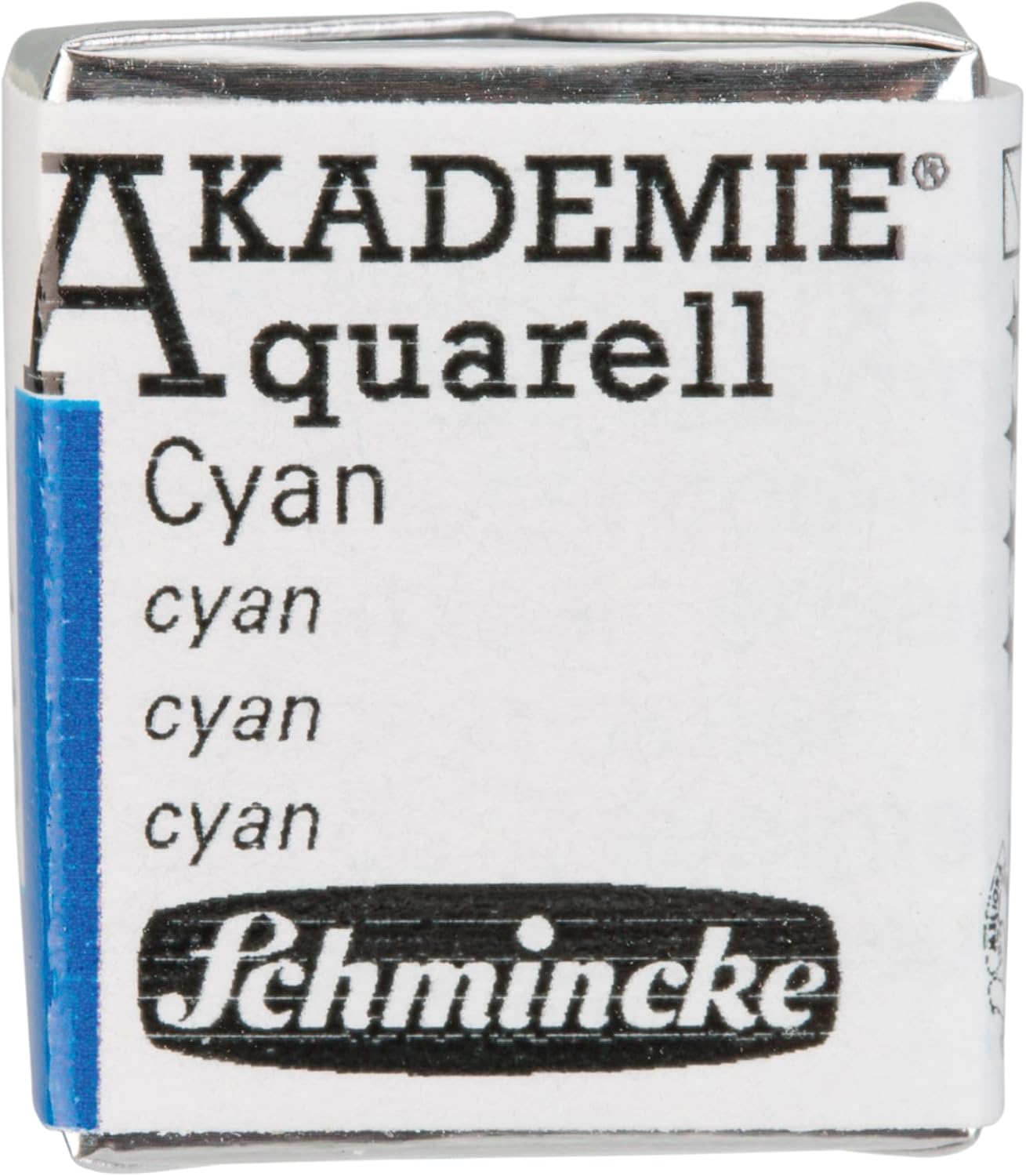 Akademie Aquarell Yarım Tablet Sulu Boya 488 Cyan