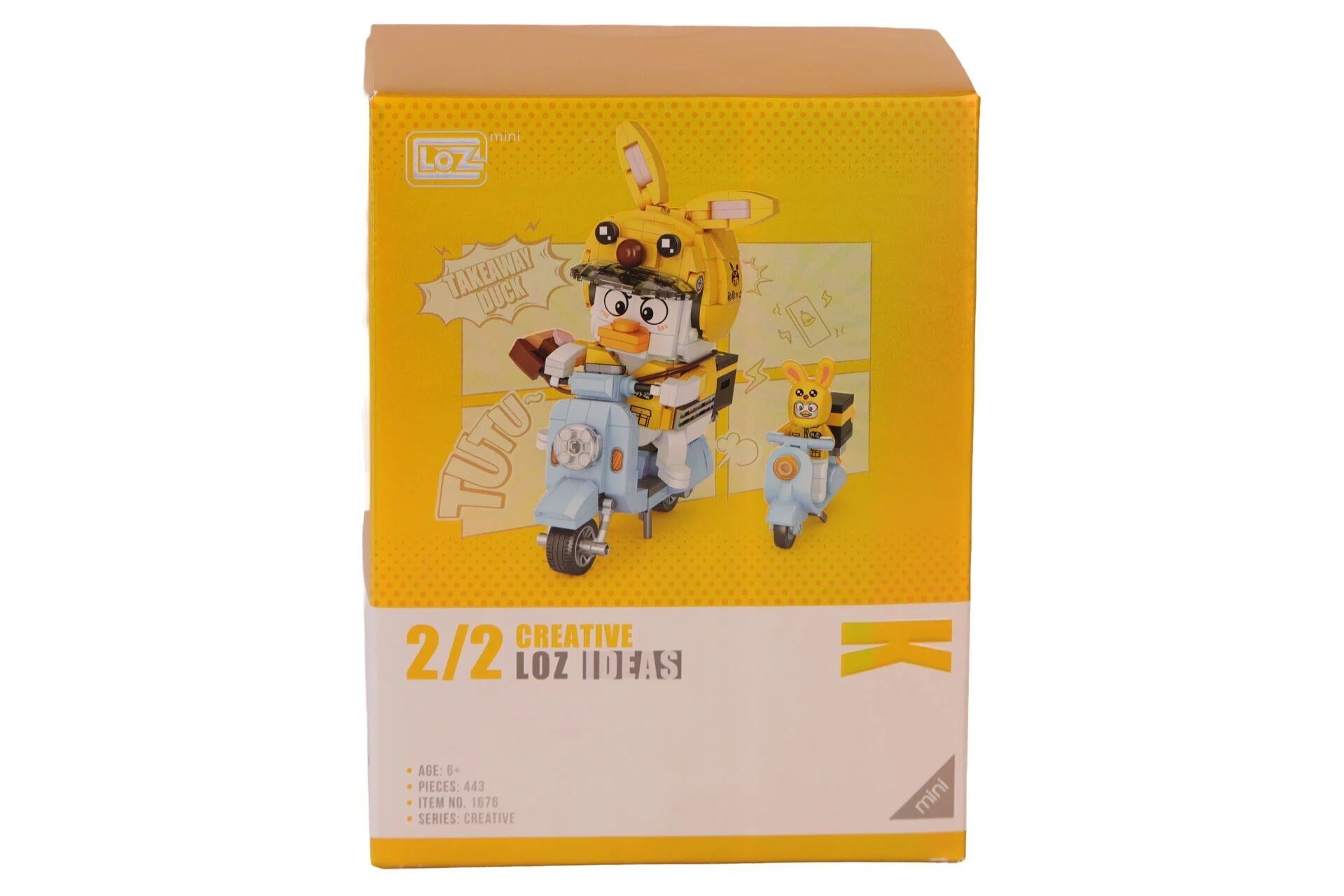 LZ-1676 Loz Kurye Ördek 443 Parça Block Oyuncak