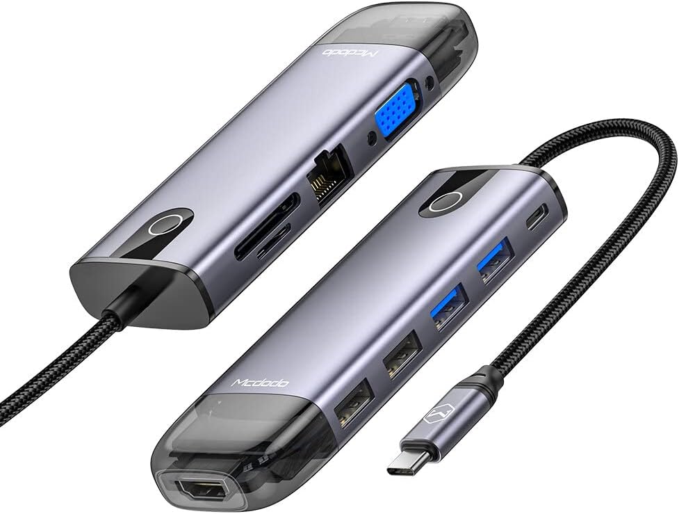 Hu-7420 10in1 Usb Hub Çoğaltici-Gri