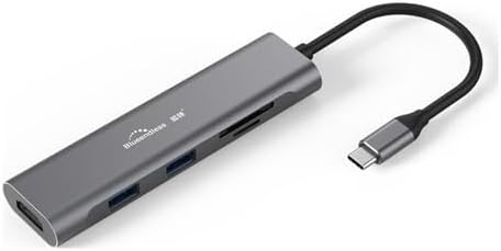 Tkz Blueendless Type C To 2*Usb 3.0/1 Sd/ 1 Tf / 1 Hdmı Çevirici Macbook Pro