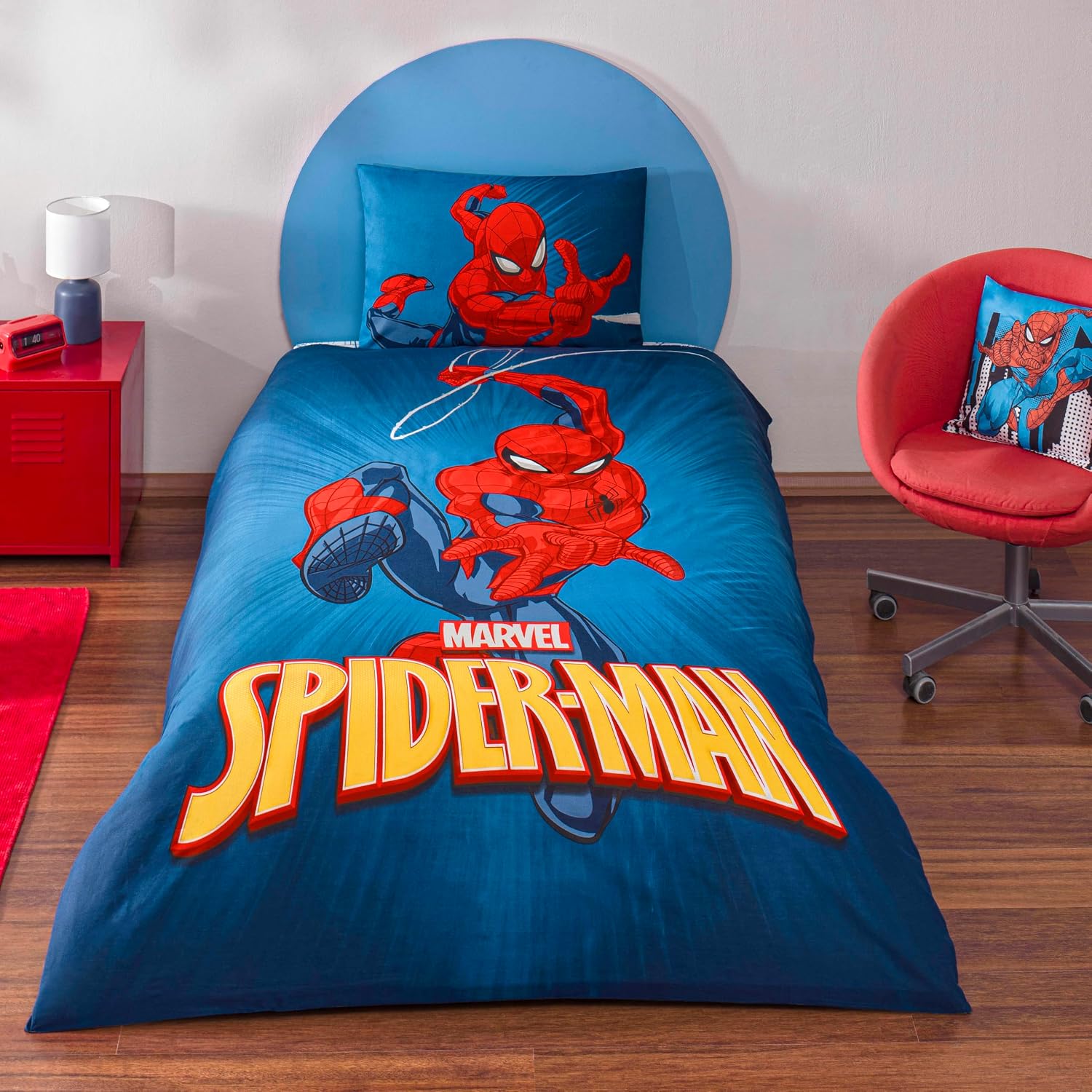 Spiderman Classical Tek Kişilik Pamuk Nevresim Takımı