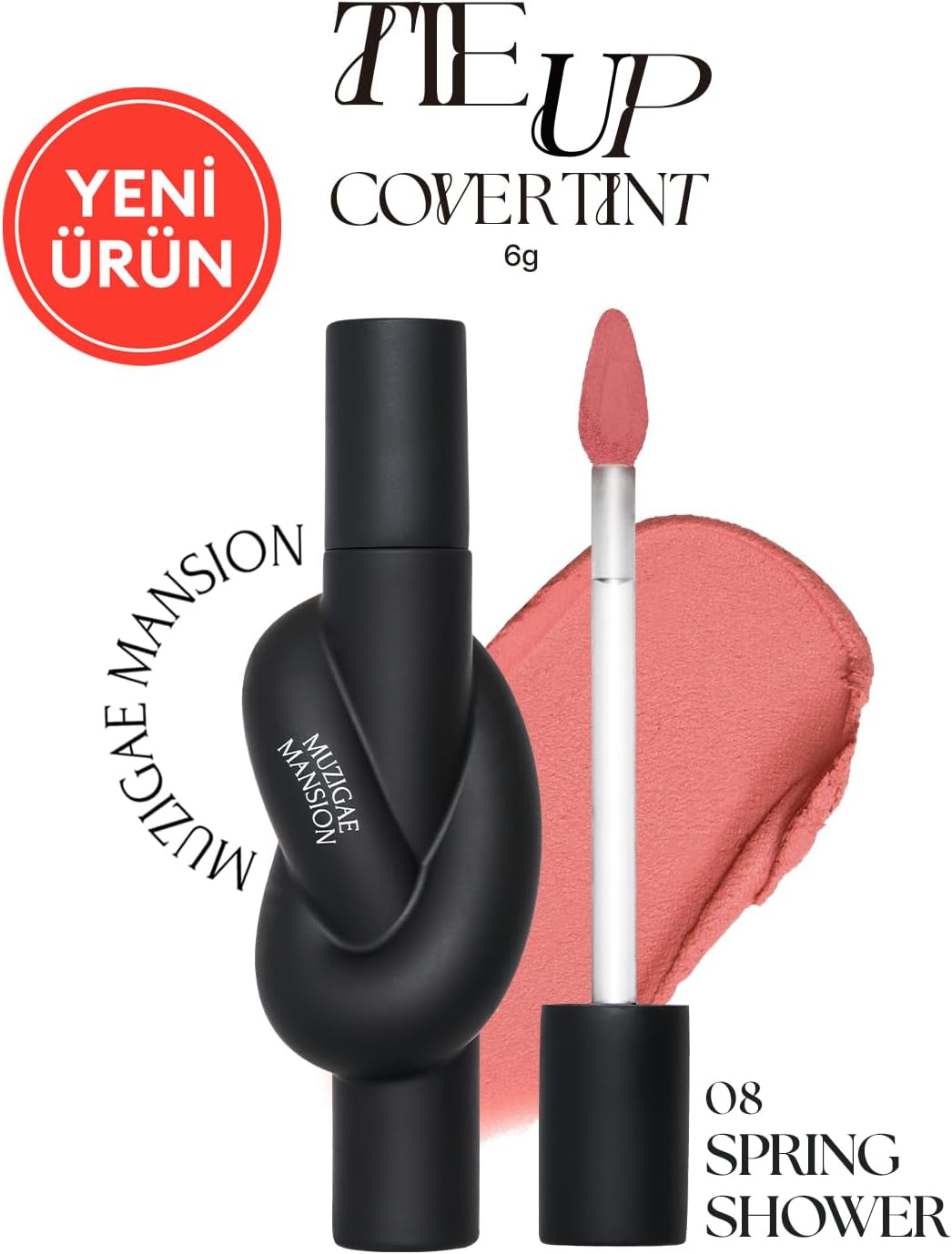 Renkli Dudak Bazı&Tint Tie Up Cover Tint (08 Spring Shower)