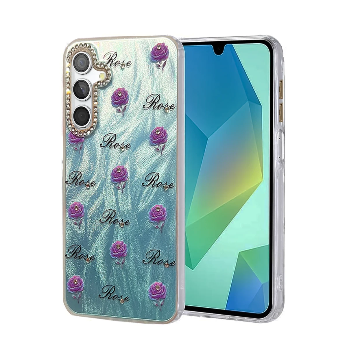 Samsung Galaxy S25 Kılıf Blade Aynalı Desenli Kapak - Desen 9