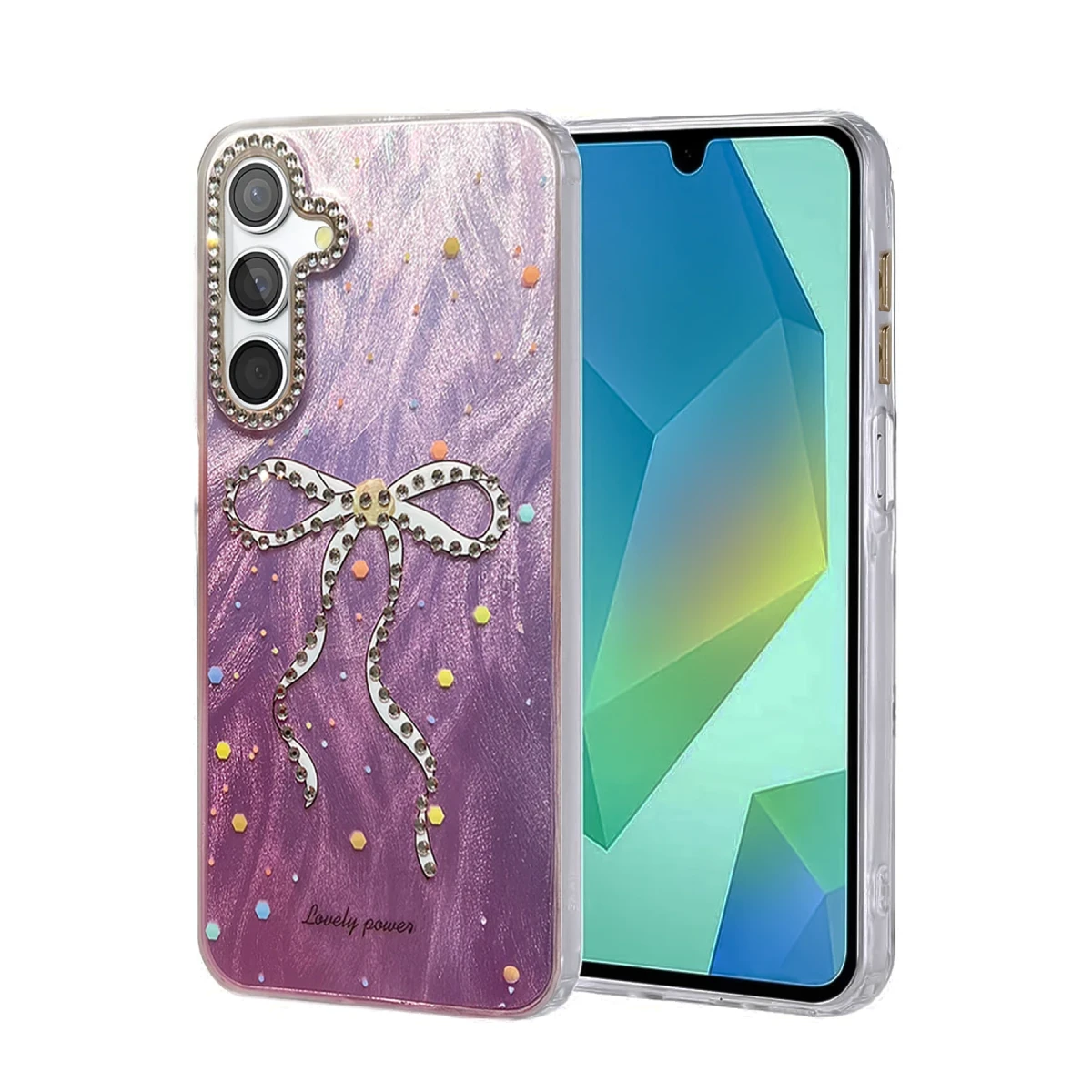 Samsung Galaxy S24 FE Kılıf Blade Aynalı Desenli Kapak - Desen 1