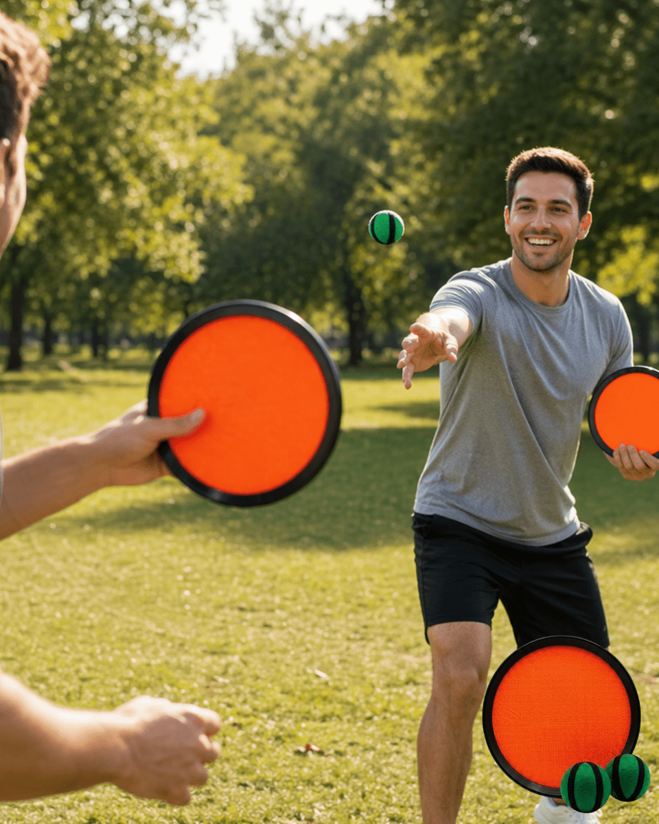 Catch Ball Set Çocuklar İçin Top Yakalama Oyunu Eğlence Seti