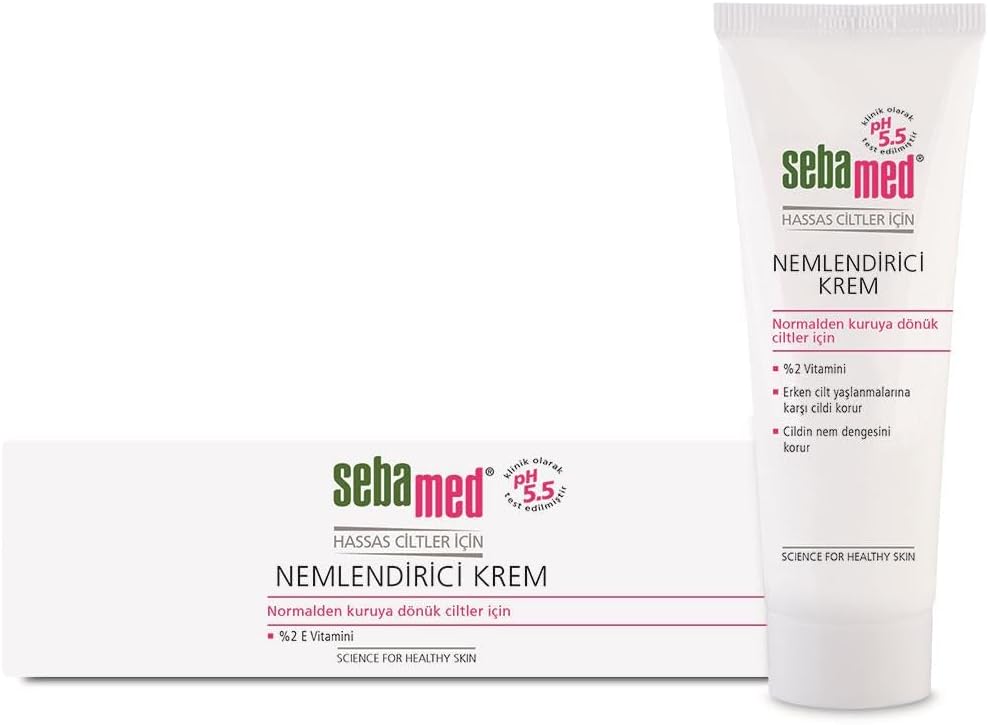 %2 Vitamin E İçeren Yoğun Nemlendirici Cilt Bakım Kremi – Günlük Kullanım - 50 ml