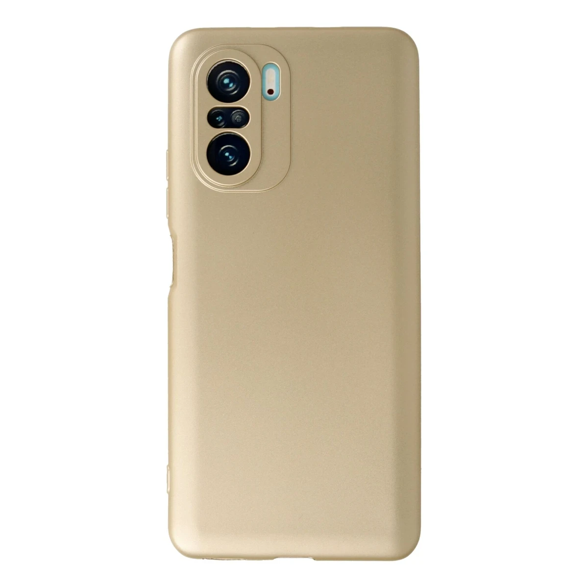 Xiaomi Poco F3 Kılıf First Silikon - Gold