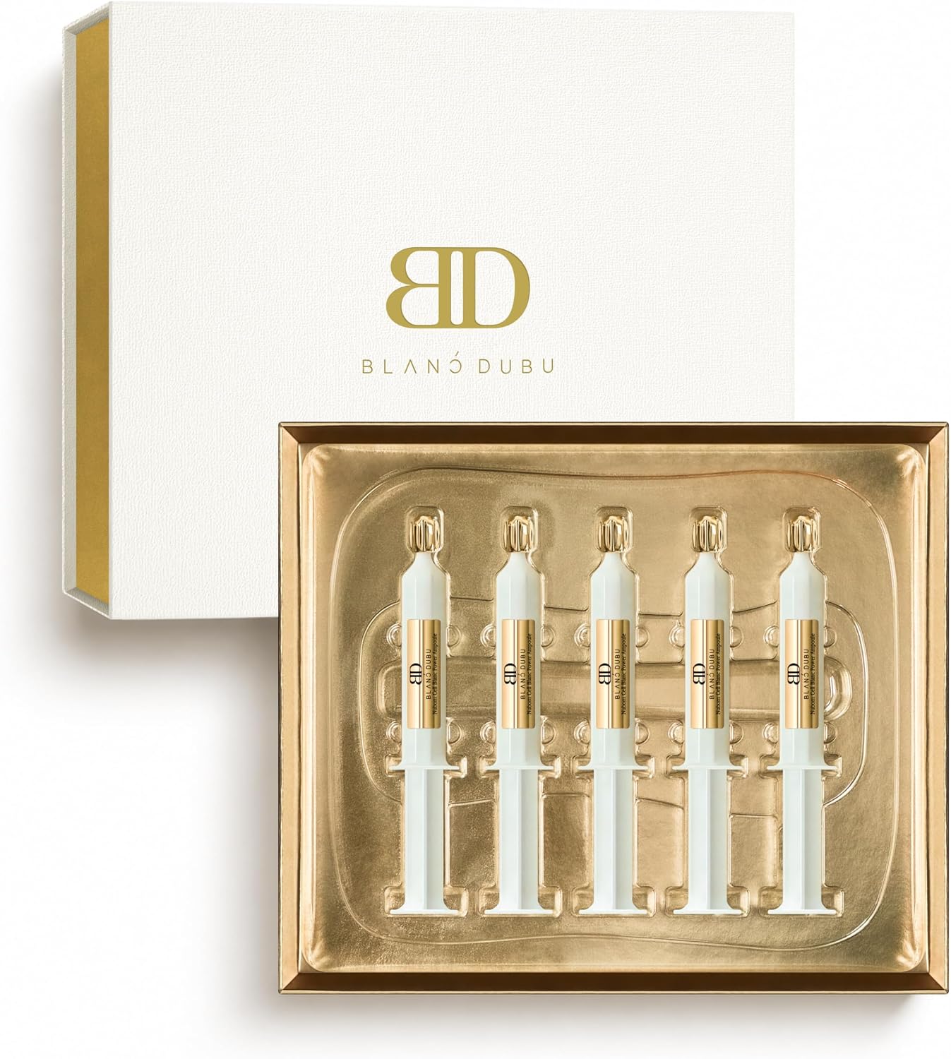 Nuborn Cell Blanc Power Ampoule & Anti Aging Serum | Korean Skin Care for Barrier Repair | Korean Glass Skin Product, Hydrating Face Serum (7ml x 5ea)