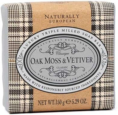 Naturally European Sabun Oak Moss & Vetiver 150 Gr