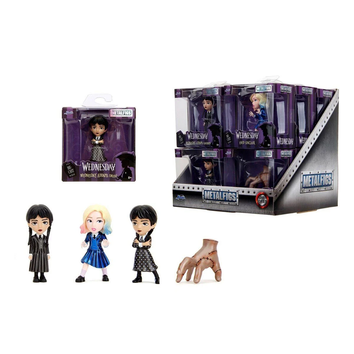 9385211300W01 Wednesday Figures 2 5die-cast op-culture collectible each 3(Belirtilen fiyat, tekli satış için adet fiyatıdır.)