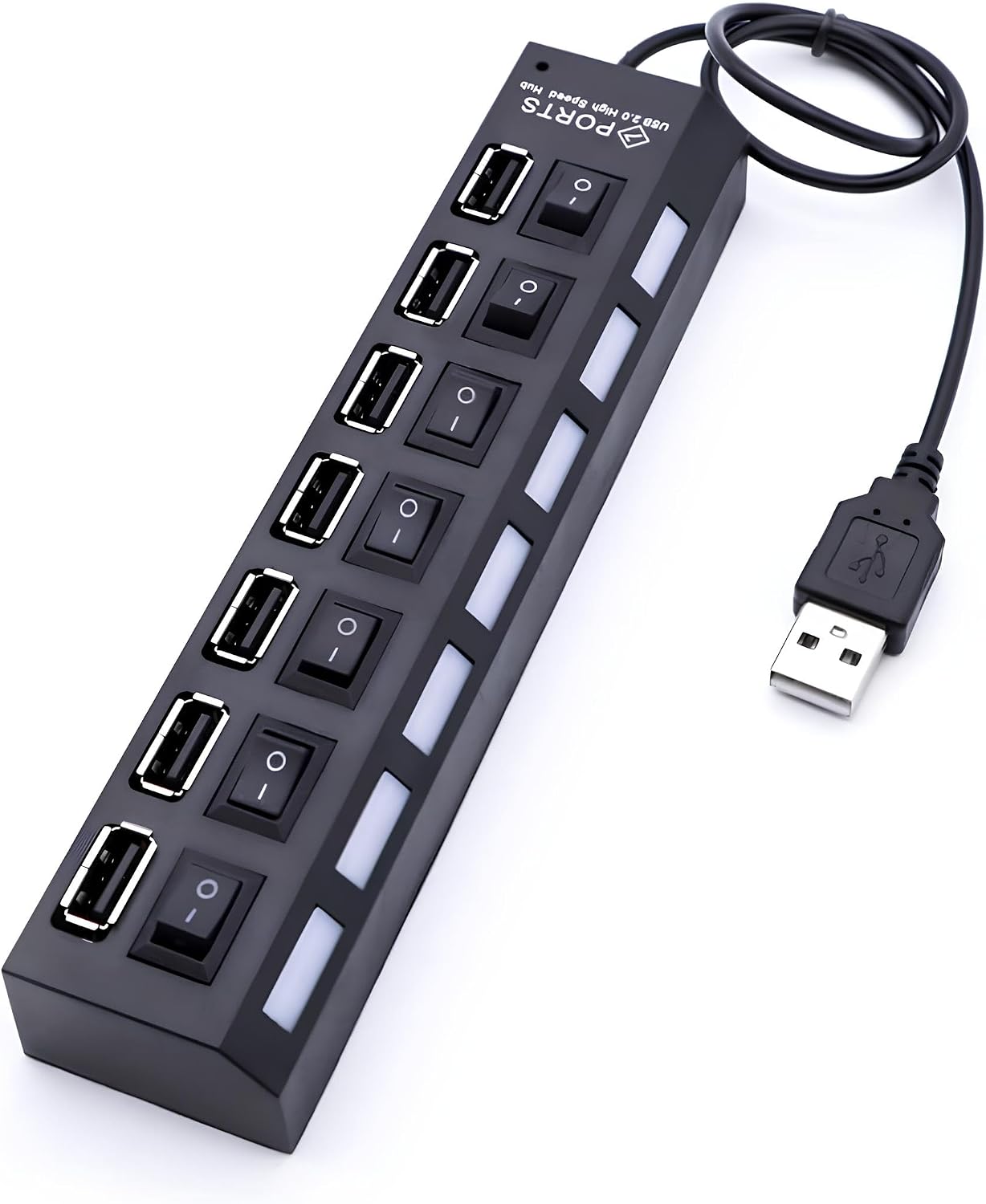 A4874-7 Portlu Usb 2.0 Hub Switch Çoklayıcı Çoğaltıcı