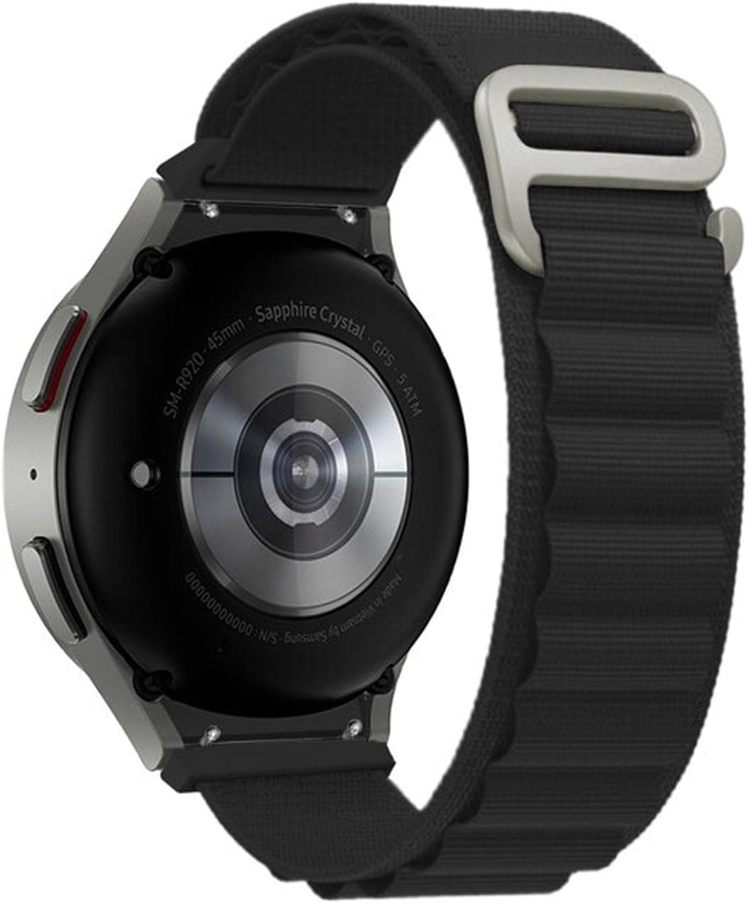 Amazfit Cheetat Pro için Kordon Alpine Loop Siyah [Cheetah Pro ile Uyumlu Kordon - Siyah]