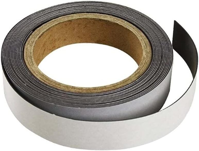 Yapışkanlı Şerit Mıknatıs Magnet Kes Kullan 1, 2 cm Genişlik - 1 mm kalınlık - 30 metre
